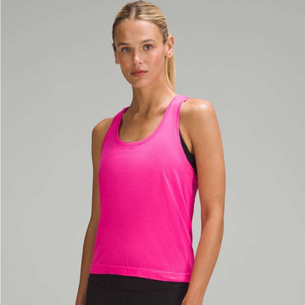 🩷SONIC PINK🩷Lululemon Swiftly Tech Racerback Tank Top || size 8